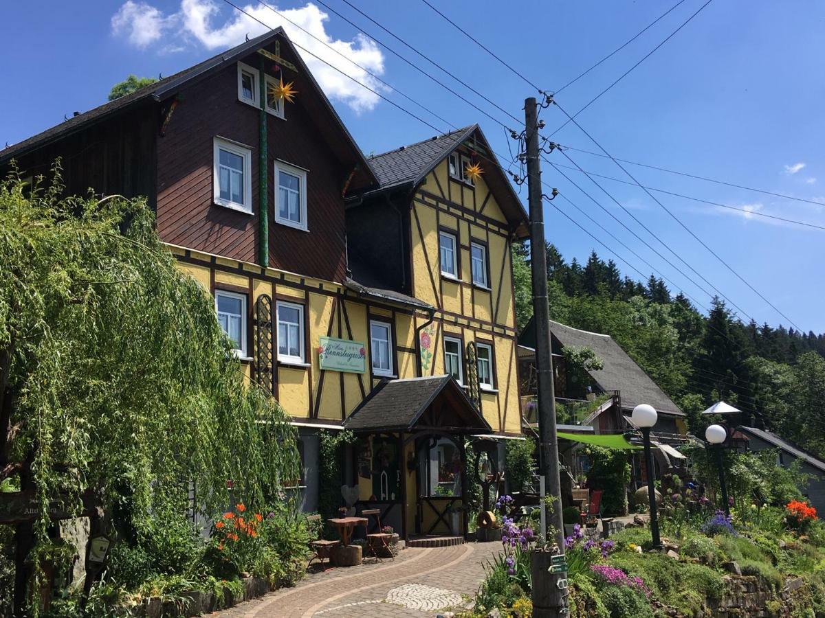 Апартаменты Haus Rennsteigrose Steinheid Экстерьер фото